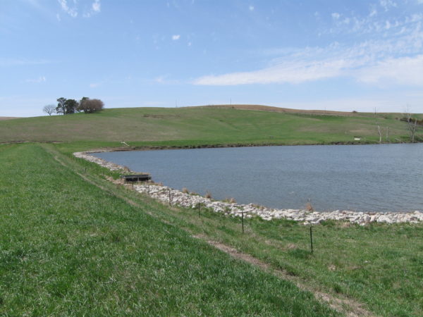 Silver Creek Watershed Dam in Washington County