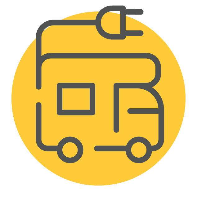 Icon indicating an RV outlet is available.