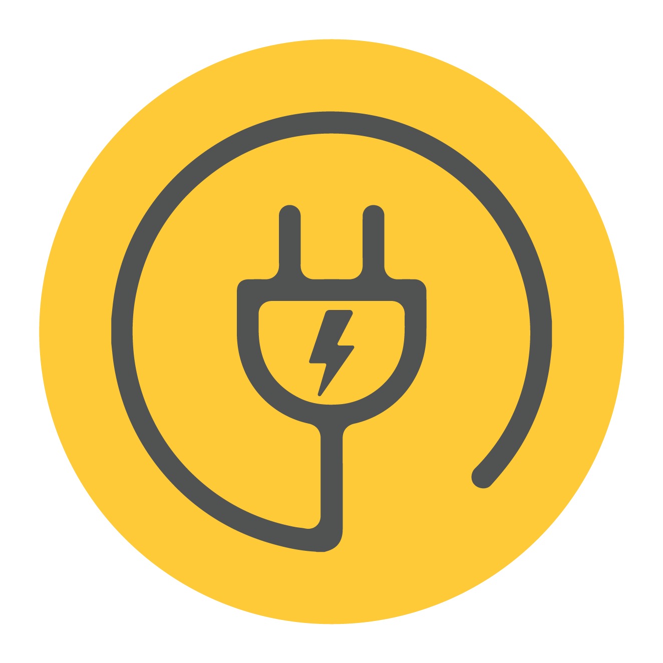 Icon of a camping outlet.