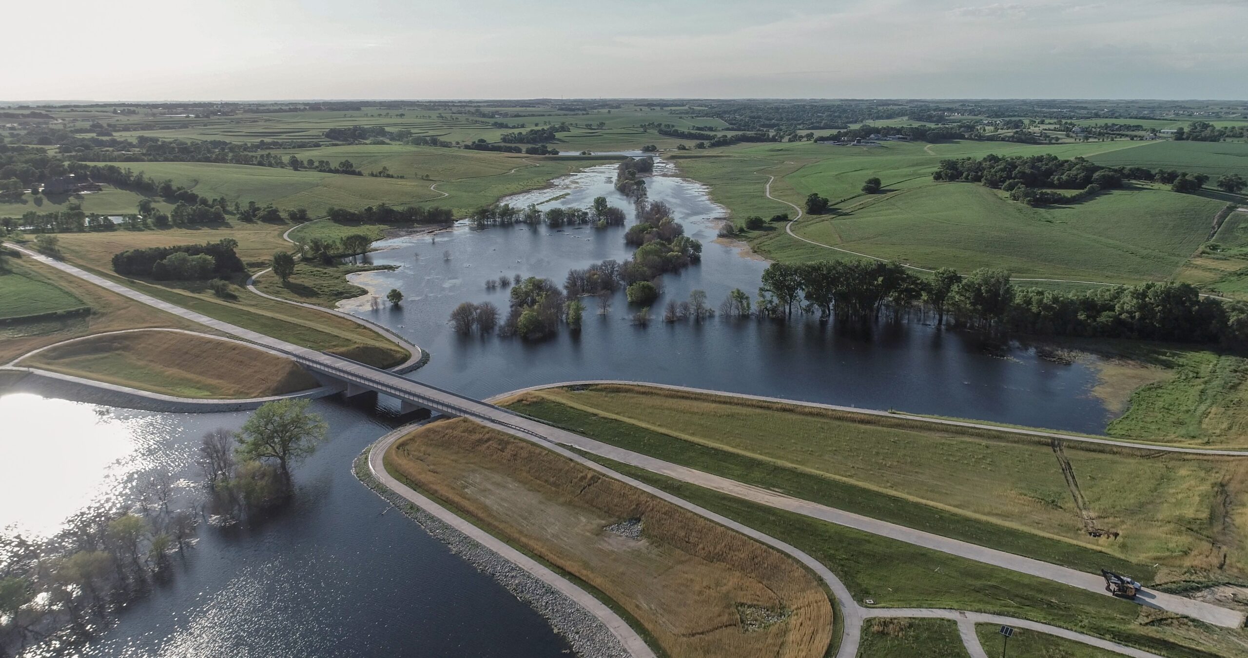 Aerial Photo of Flanagan Lake